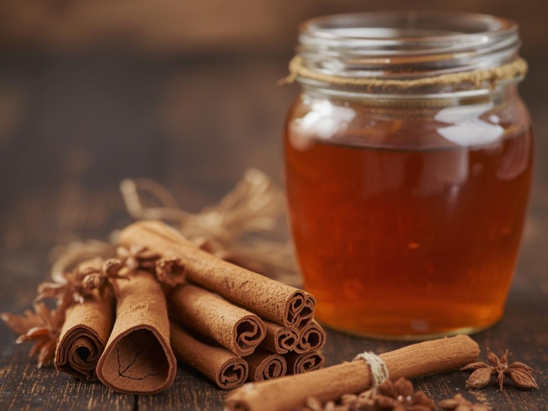 natural cinnamon and honey remedy